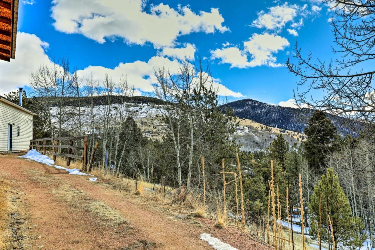 Colorado Vacation Rental With Deck And Mtn Views 크리플 크리크 외부 사진